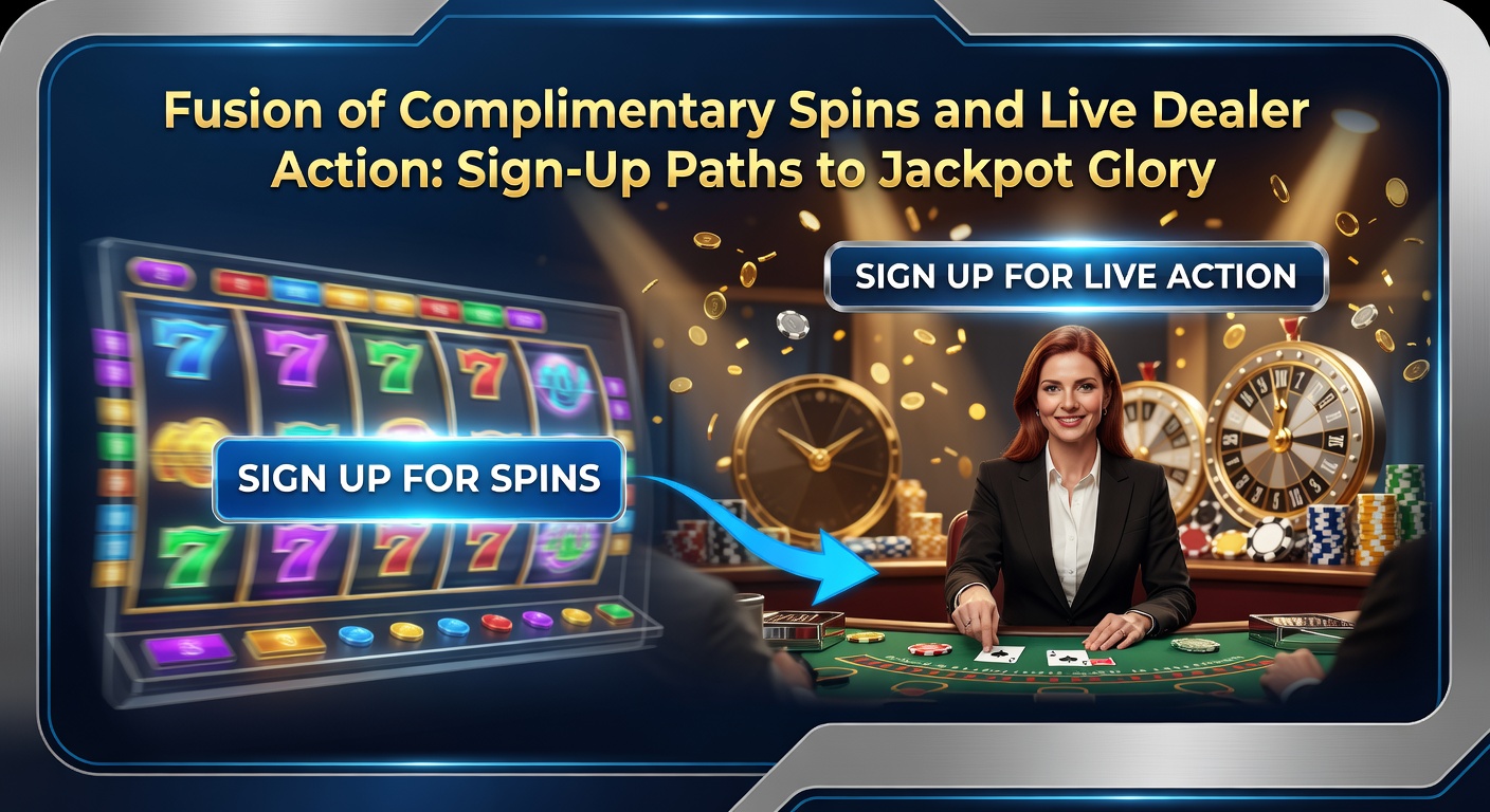 Detaillierte Darstellung eines Spielers, der Gratis-Spins dreht und simultan auf einen Live-Blackjack-Tisch setzt, mit Jackpot-Leiter im Hintergrund