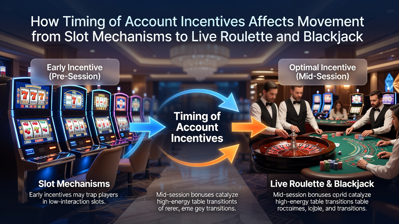 Analyse von Spielerbewegungen zwischen Slots und Live-Tischspielen unter Einfluss zeitgesteuerter Anreize