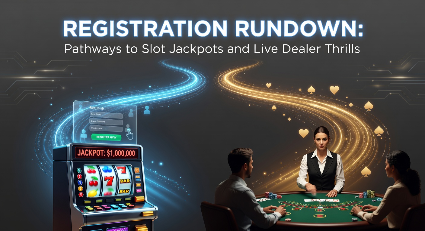 Ein dynamisches Bild von leuchtenden Slot-Maschinen und einem Live-Dealer-Tisch, das die Aufregung der Online-Casinos einfängt
